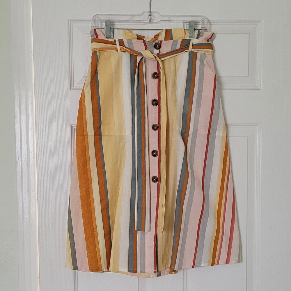 NWT striped skirt